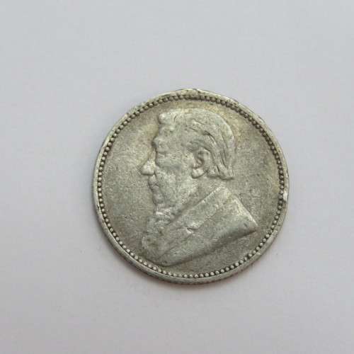 1896 ZAR Kruger sixpence