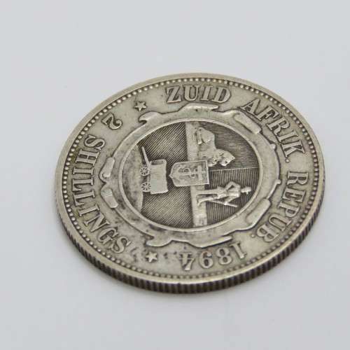 1894 ZAR Kruger two shilling VF