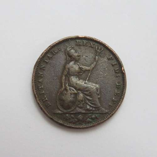 1826 Great Britain George 4 farthing