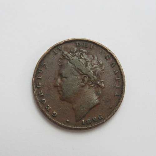1826 Great Britain George 4 farthing