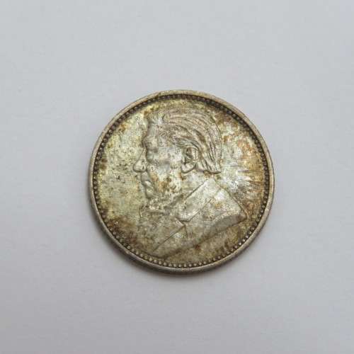 1896 ZAR Kruger sixpence