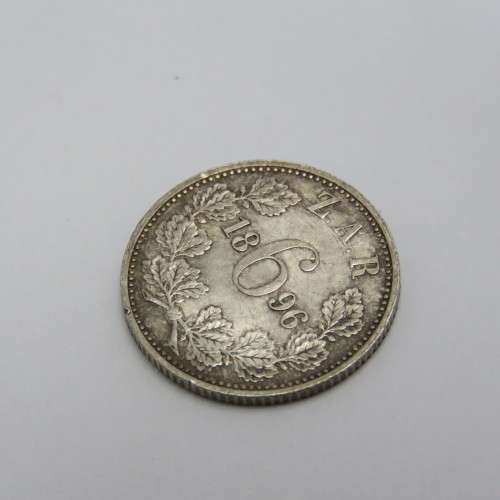 1896 ZAR Kruger sixpence XF