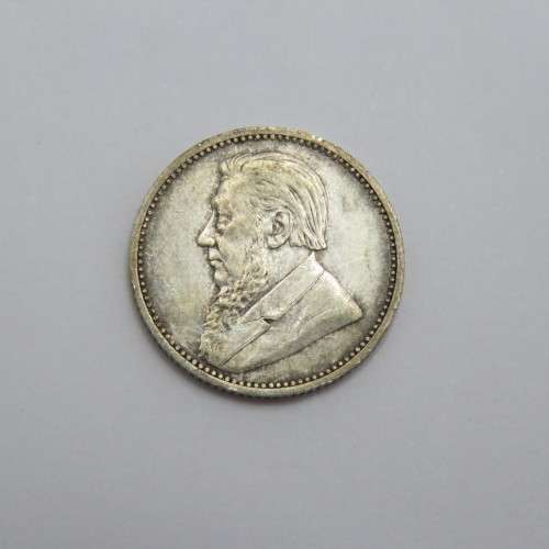 1896 ZAR Kruger sixpence XF