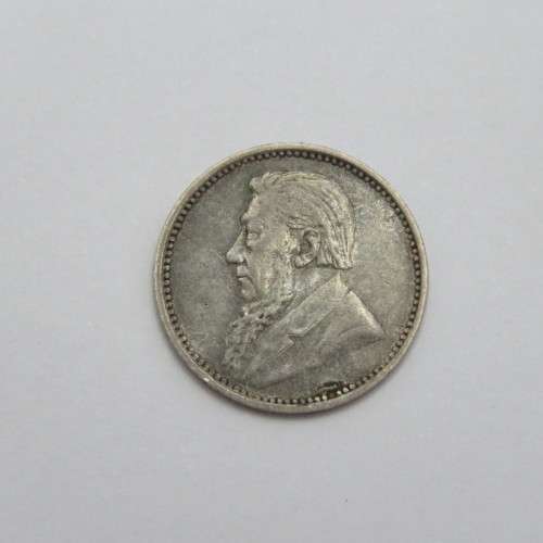 1897 ZAR Kruger three pence VF