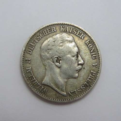 1896 Germany Prussia silver 2 mark