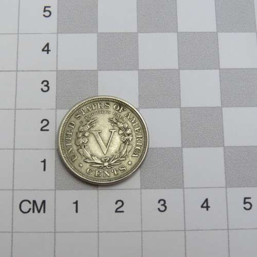 1899 USA Copper-Nickel 5 cent XF