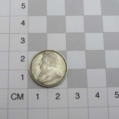 1896 ZAR Kruger sixpence XF