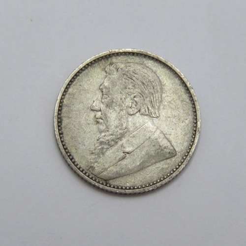 1896 ZAR Kruger sixpence XF