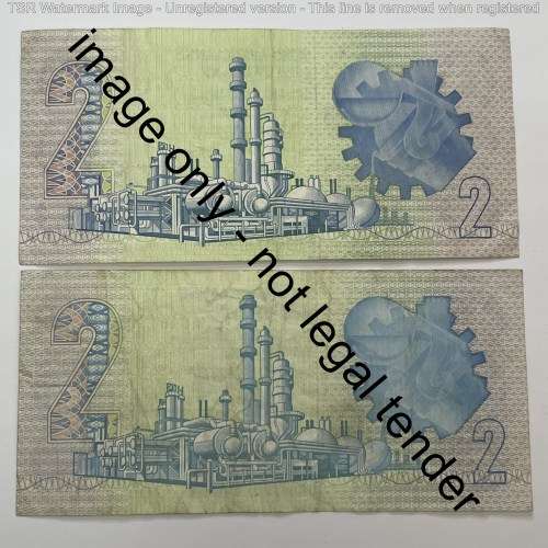 Lot of 4 different types R2 notes