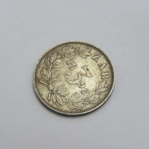1896 ZAR Kruger three pence - Uncirculated