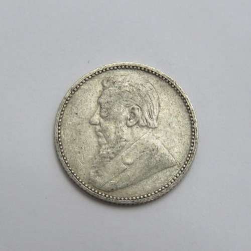 1897 ZAR Kruger six pence VF