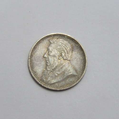 1896 ZAR Kruger three pence AU