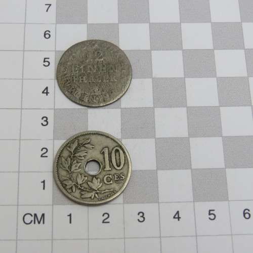 Lot of 10 antique coins - All over 100 years old each
