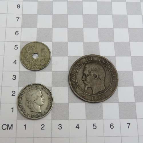 Lot of 10 antique coins - All over 100 years old each