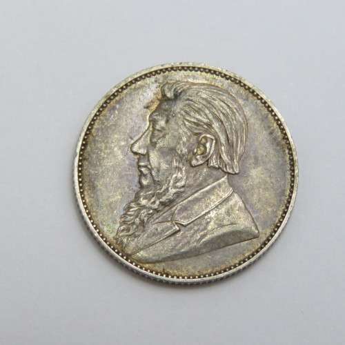 1892 ZAR Kruger shilling AU