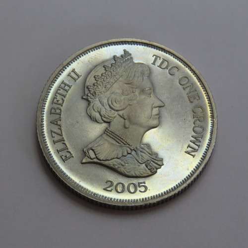 2005 Great Britain proof crown - Nelson Battle of Trafalgar - Silver