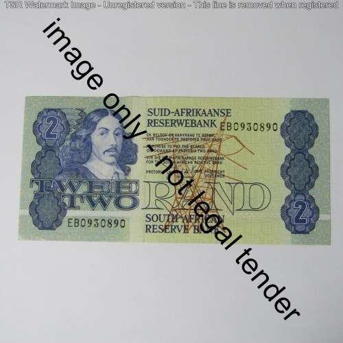 Gerhard de Kock Lot of 10 x R2 notes uncirculated with consecutive numbers