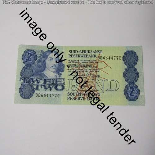 GPC de Kock 3rd issue - Lot of 10 uncirculated R2 banknotes with consecutive numbers