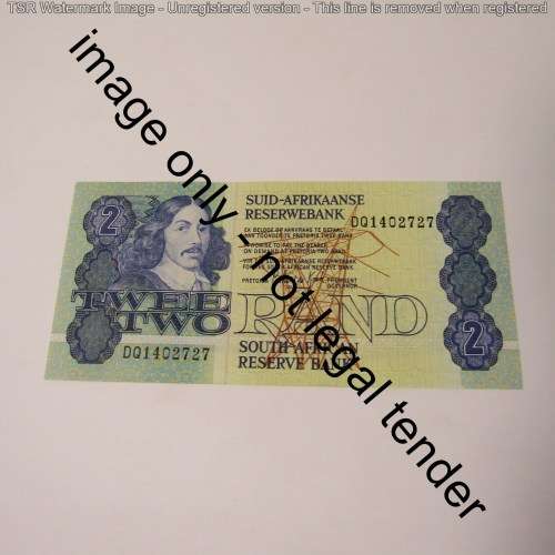 GPC de Kock 3rd issue - Lot of 7 uncirculated R2 banknotes with consecutive numbers
