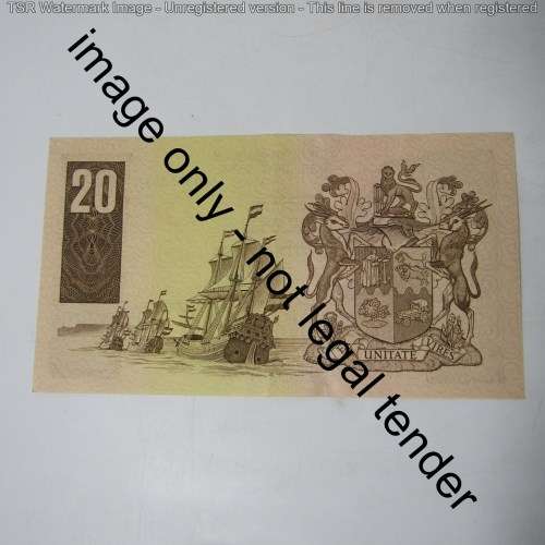 CL Stals - 1st issue Lot of 4 uncirculated R20 banknotes with consecutive numbers
