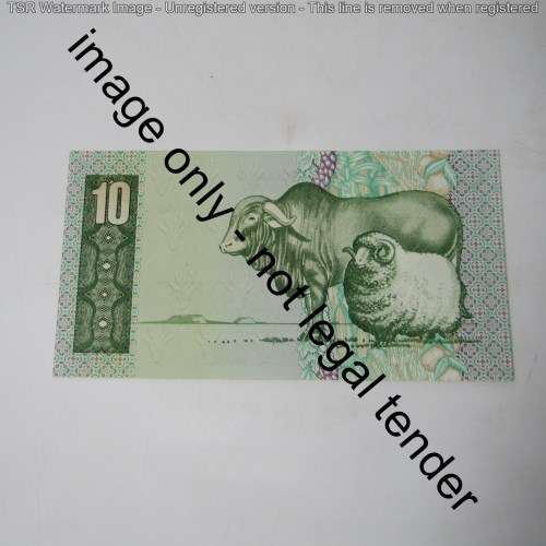 GPC de Kock 3rd issue - Lot of 10 uncirculated R10 banknotes with consecutive numbers