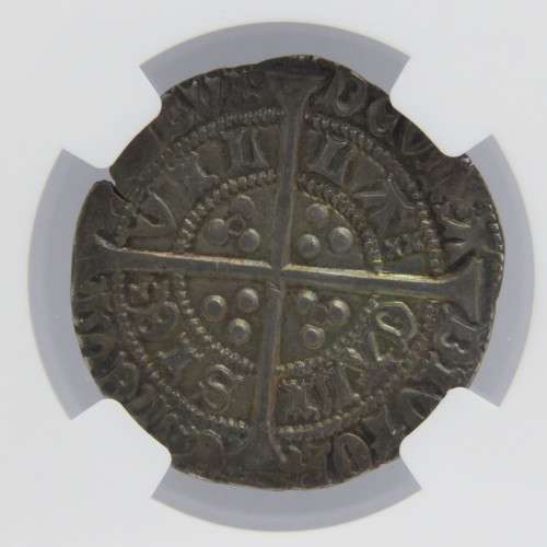 England 4 P Calais S 1836 Henry V1 graded AU 55 by NGC Joint top grade (1422-30)