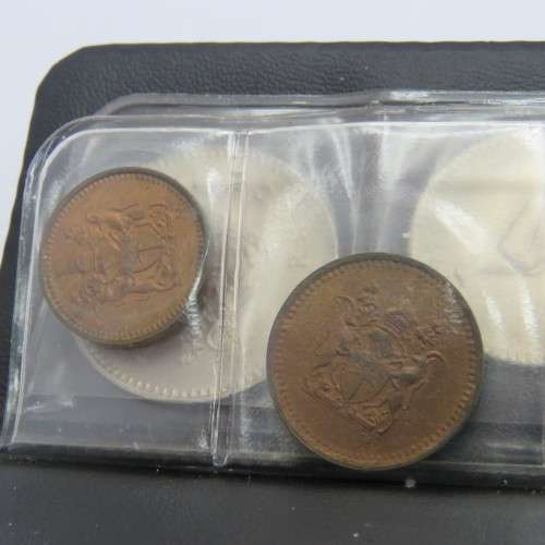 Coins of Rhodesia set in booklet