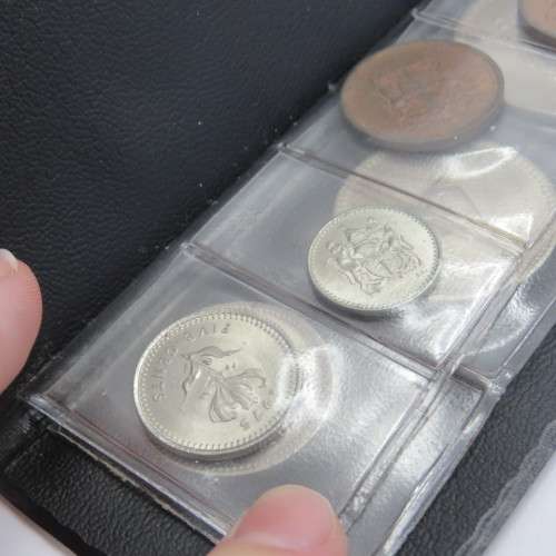 Coins of Rhodesia set in booklet