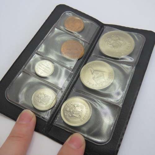 Coins of Rhodesia set in booklet