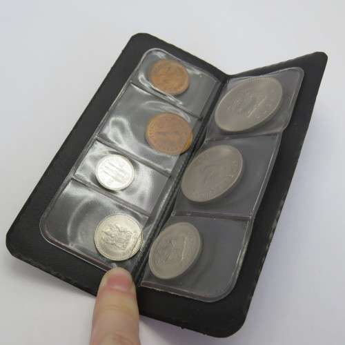 Coins of Rhodesia set in booklet