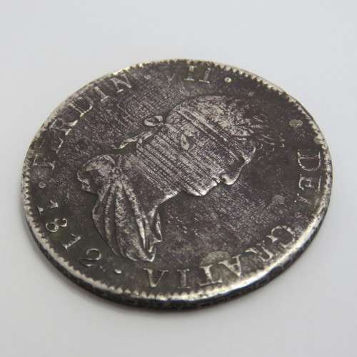 1812 Mexico Silver 8 Reales - Ferdinand 7 - JJ variety