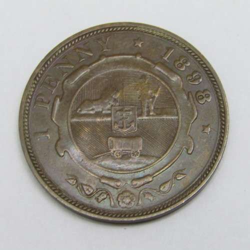 1898 ZAR Paul Kruger Penny
