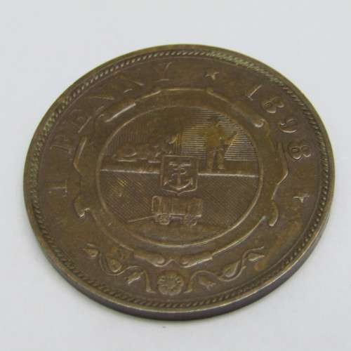 1898 ZAR Paul Kruger Penny
