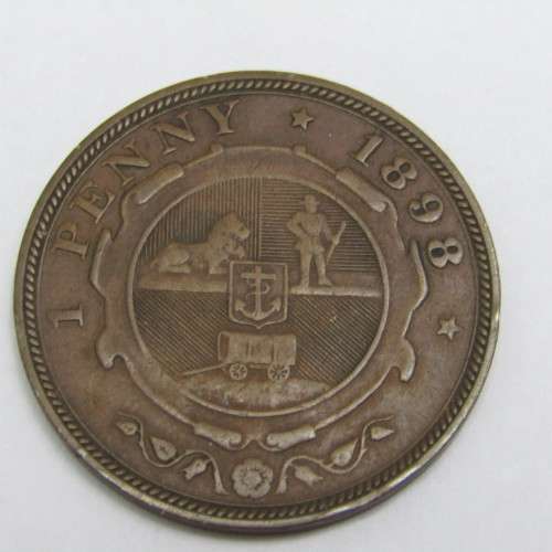 1898 ZAR Paul Kruger Penny