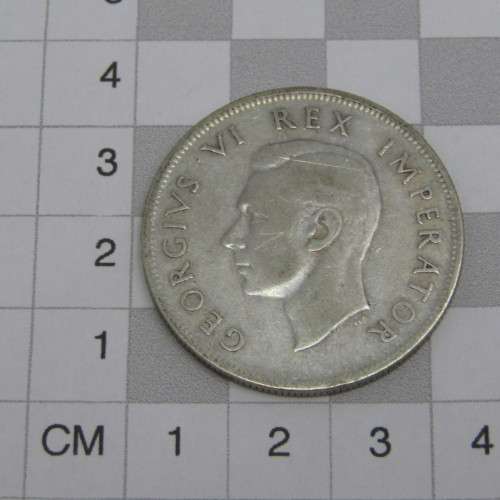 1938 South Africa half crown VF