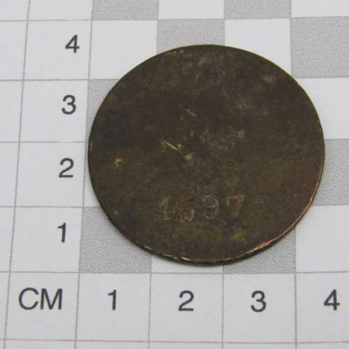 Brink Bros token Montague - 2 Shilling No. 4597
