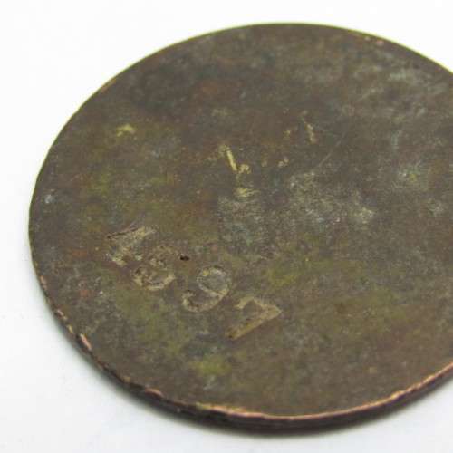 Brink Bros token Montague - 2 Shilling No. 4597