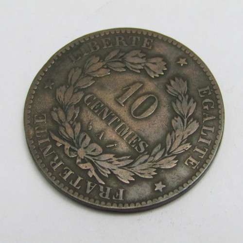 1889 France Ten centimes A