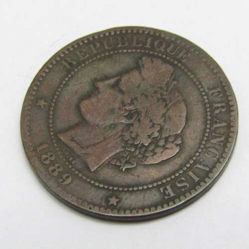 1889 France Ten centimes A