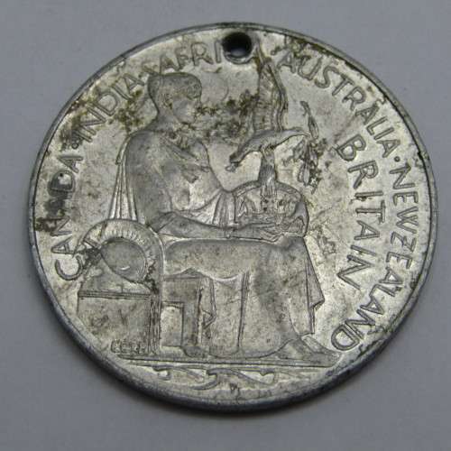 1937 George 6 Medallion - very unusual and rarely seen