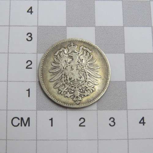 1874 Germany Deutsches Reich One Mark aVF