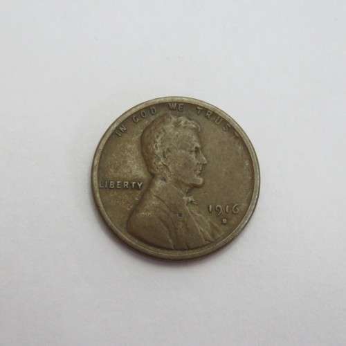 1916 USA One cent Denver mint