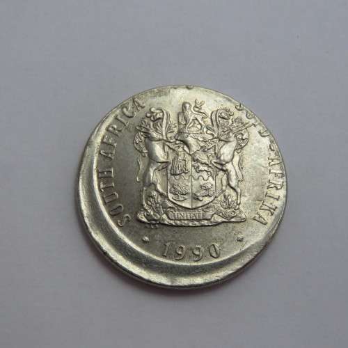 1990 South Africa Error 50 cent - Misstruck