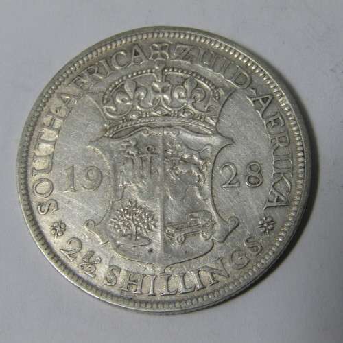1928 South Africa half crown