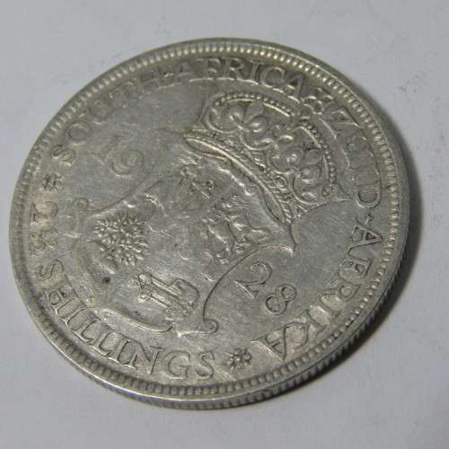 1928 South Africa half crown