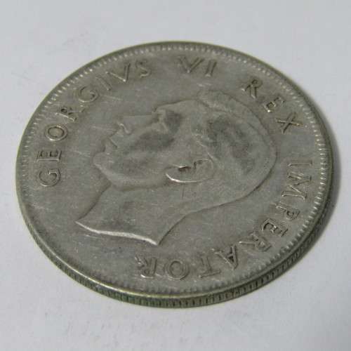 1938 South Africa half crown VF