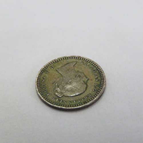1843 Great Britain One and half penny - Cracked die