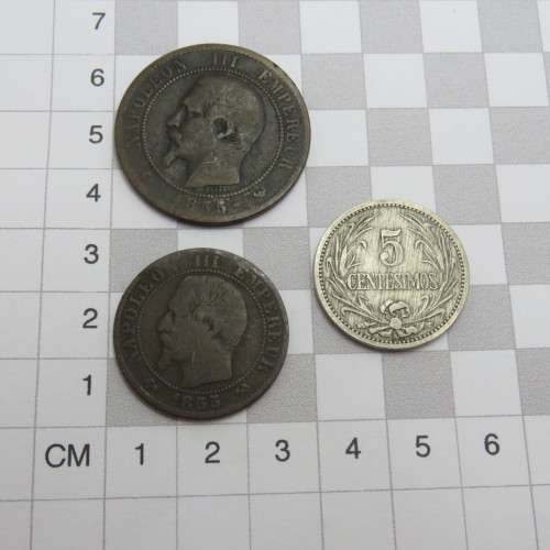 Lot of 6 International coins - Every one over 100 years old