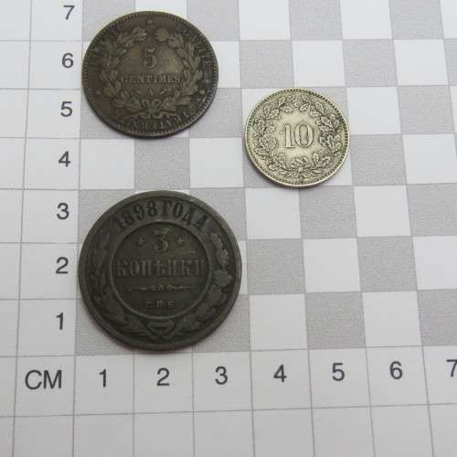 Lot of 6 International coins - Every one over 100 years old