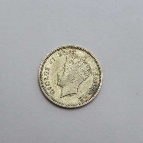 1937 Southern Rhodesia silver 3 pence EF